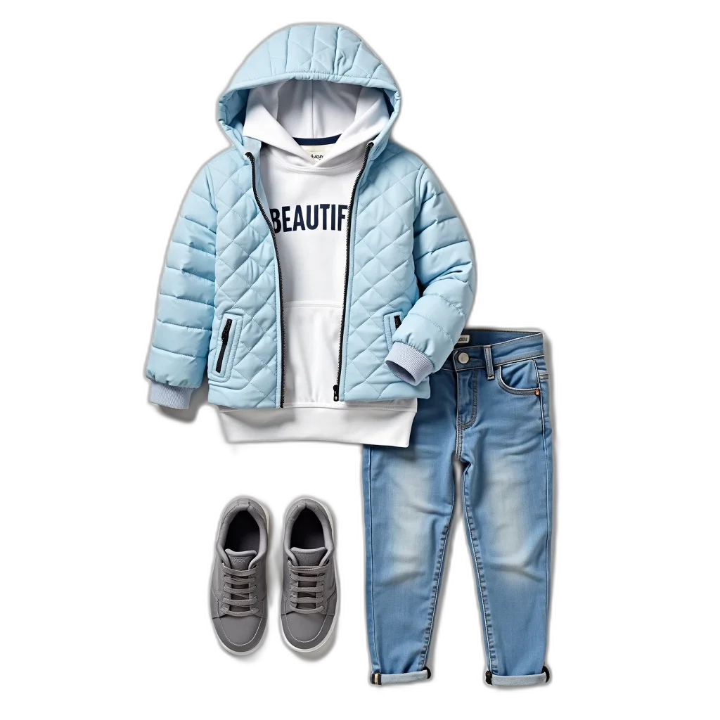 jacket, vaporwave, concept art, 3d render transparent PNG cut-out