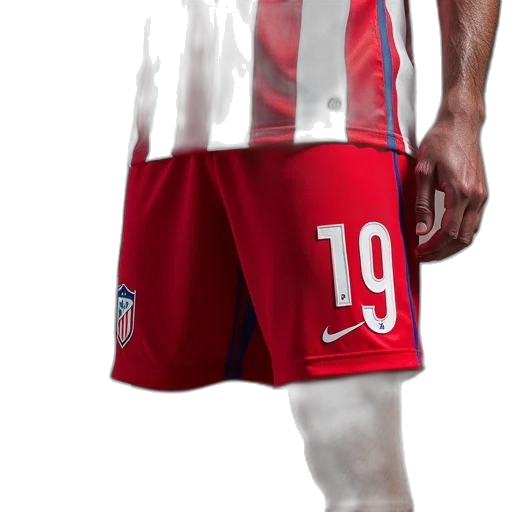 concept art, 3d render, photorealistic, atletico transparent PNG cut-out