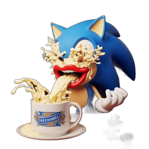 food, creature, 3d render, concept art transparent PNG cut-out