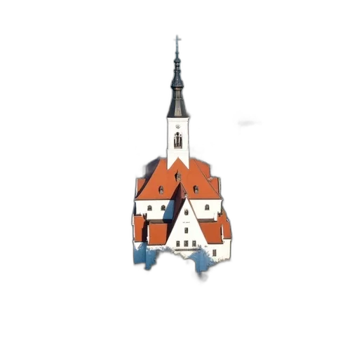 building, concept art, watercolor, pixel art transparent PNG cut-out