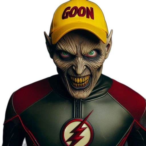 mask, comic book art, concept art, photorealistic transparent PNG cut-out