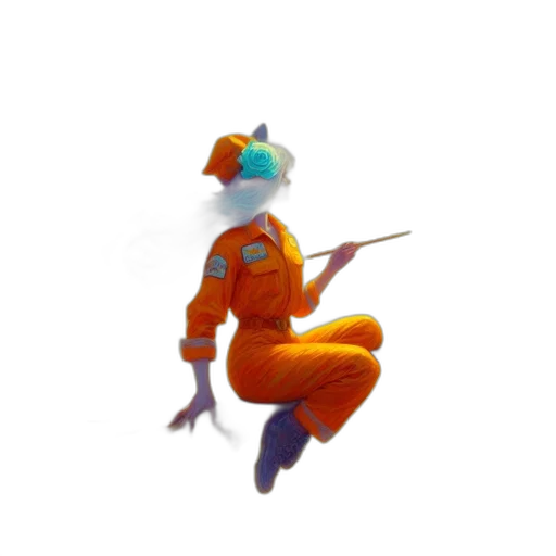 staff, robot, creature, weapon transparent PNG cut-out