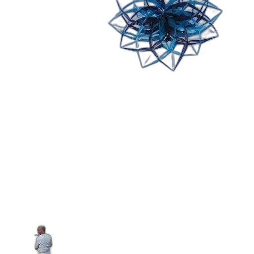 umbrella, robot, flower, staff transparent PNG cut-out
