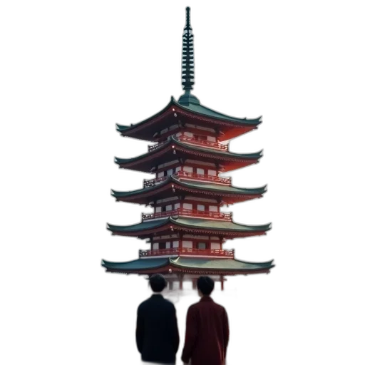 hat, crown, building, staff transparent PNG cut-out