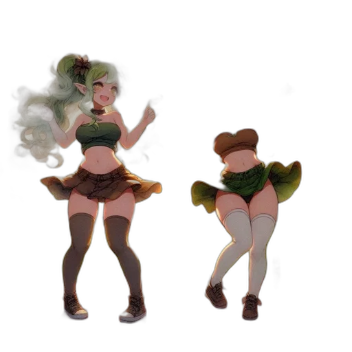 concept art, 3d render, pixel art, fantasy art transparent PNG cut-out