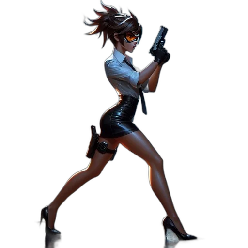 weapon, staff, concept art, cyberpunk transparent PNG cut-out