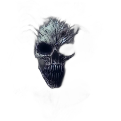 mask, face, creature, hair transparent PNG cut-out