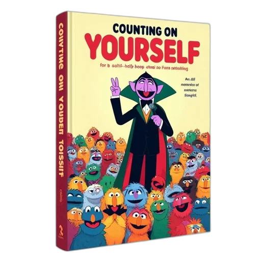 illustrated, mock, book, cover transparent PNG cut-out