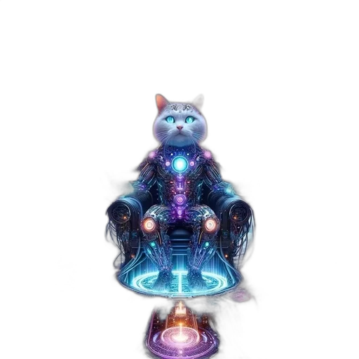 robot, staff, creature, animal transparent PNG cut-out