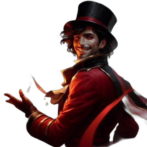 staff, face, hat, jacket transparent PNG cut-out