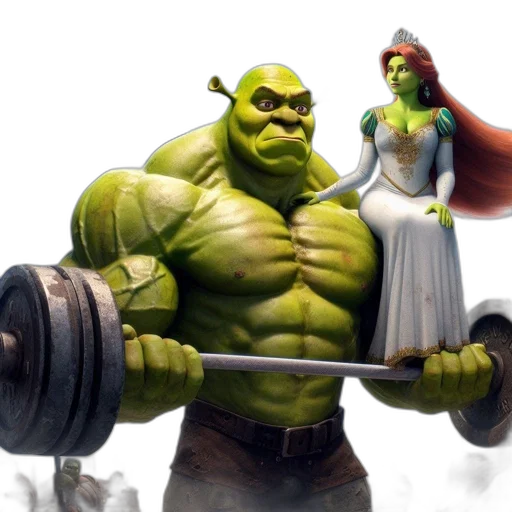 concept art, 3d render, comic book art, fantasy art transparent PNG cut-out