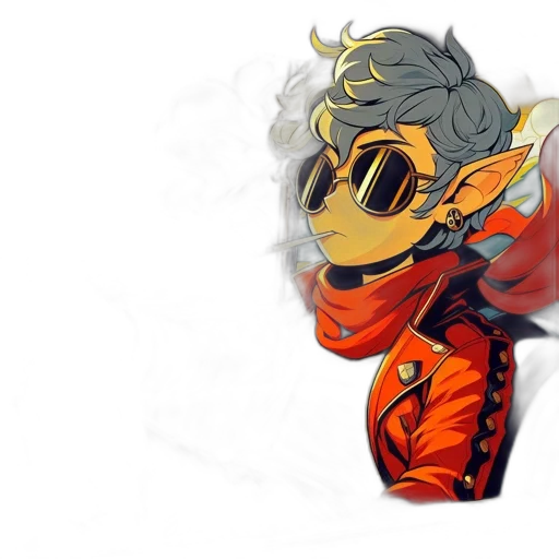 mask, jacket, dragon, concept art transparent PNG cut-out