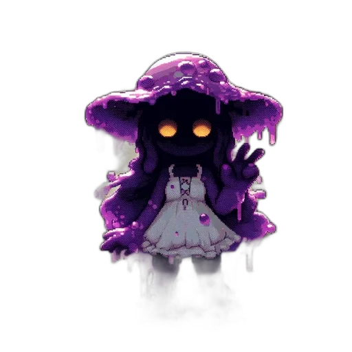creature, crown, staff, umbrella transparent PNG cut-out