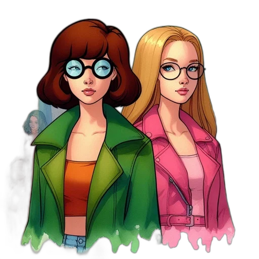 jacket, comic book art, cartoon, concept art transparent PNG cut-out