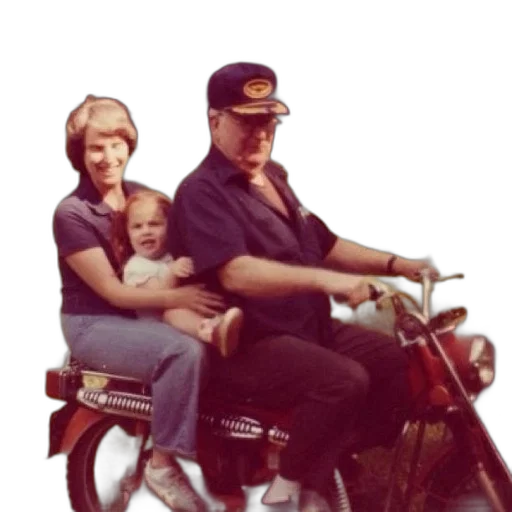 hat, car, family, rides transparent PNG cut-out