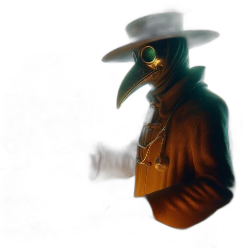 jacket, mask, hat, robot transparent PNG cut-out