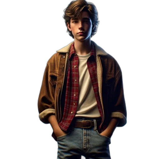 jacket, face, robot, weapon transparent PNG cut-out