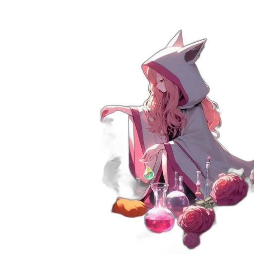 food, staff, hat, creature transparent PNG cut-out