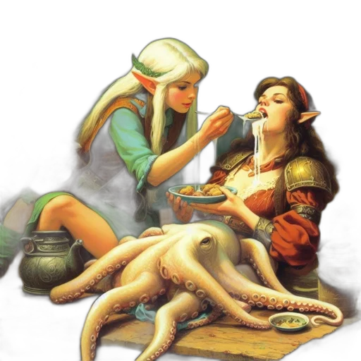 food, creature, fantasy art, concept art transparent PNG cut-out