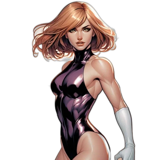 comic book art, concept art, cartoon, fantasy art transparent PNG cut-out