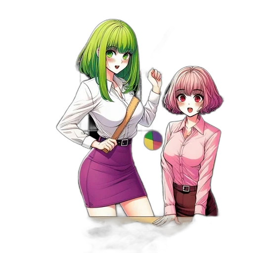staff, dress, anime, concept art transparent PNG cut-out