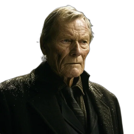 staff, face, jacket, elderly transparent PNG cut-out