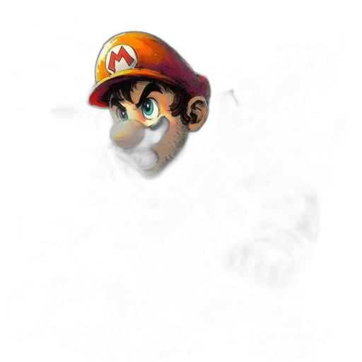 mask, hat, face, staff transparent PNG cut-out