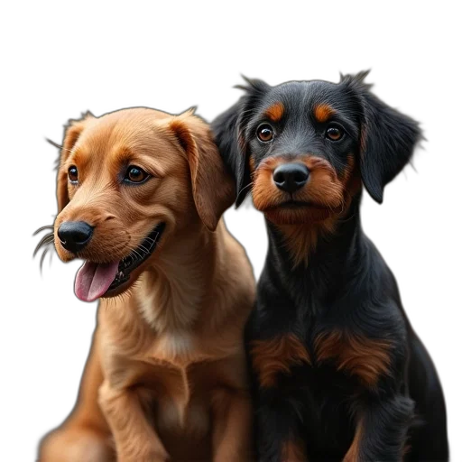 animal, staff, photorealistic, oil painting transparent PNG cut-out