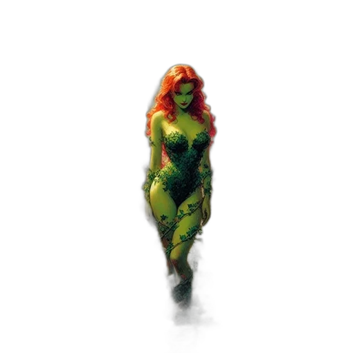 dress, creature, comic book art, concept art transparent PNG cut-out