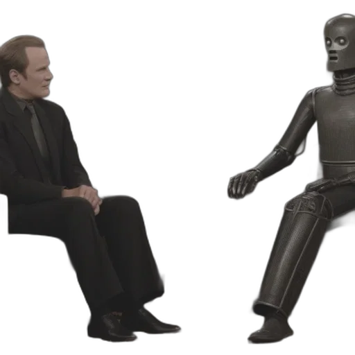 robot, furniture, outer space, forest transparent PNG cut-out