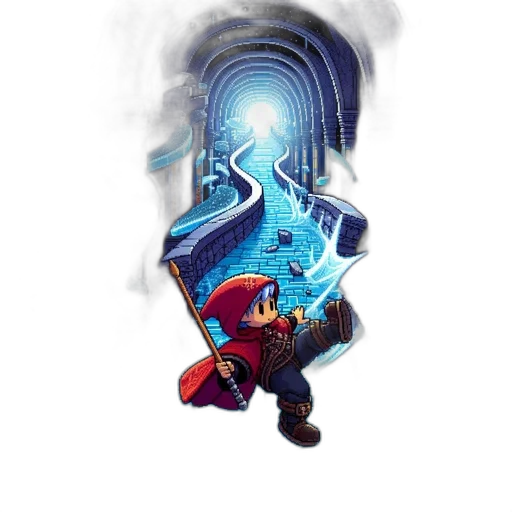 staff, sword, pixel art, concept art transparent PNG cut-out