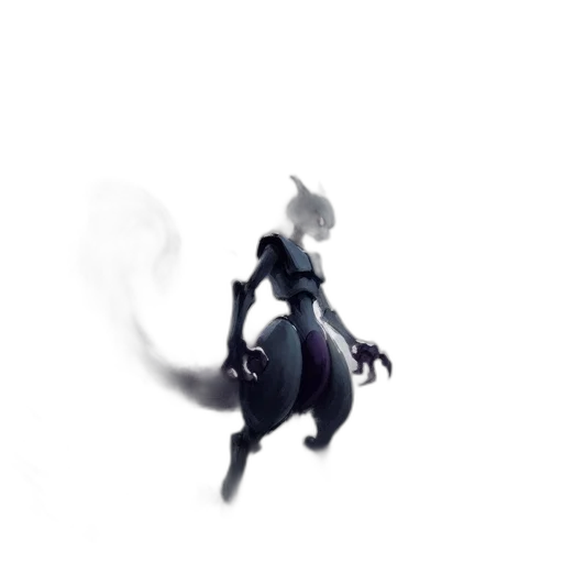 dragon, robot, creature, staff transparent PNG cut-out