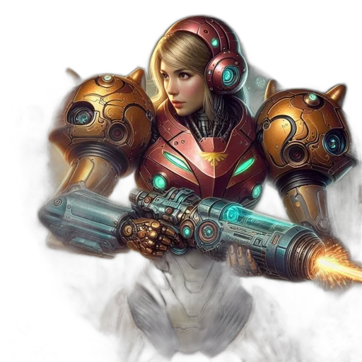 weapon, robot, staff, concept art transparent PNG cut-out