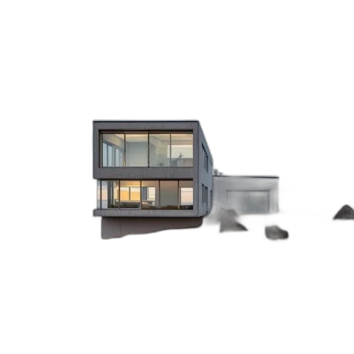building, furniture, 3d render, concept art transparent PNG cut-out