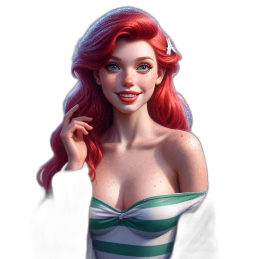 dress, fantasy art, concept art, comic book art transparent PNG cut-out