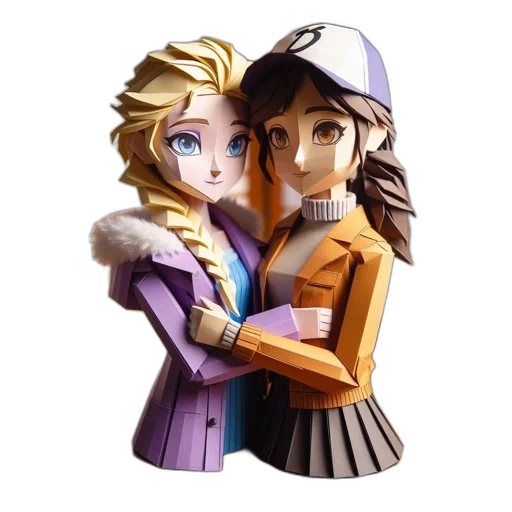 staff, pixel art, 3d render, cartoon transparent PNG cut-out