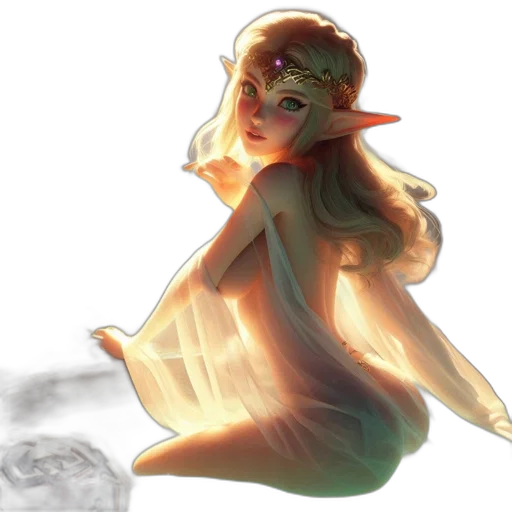 dress, concept art, fantasy art, pixel art transparent PNG cut-out