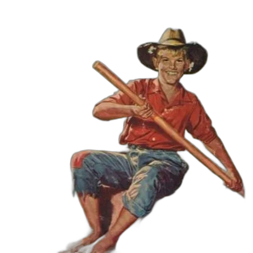staff, weapon, hat, umbrella transparent PNG cut-out