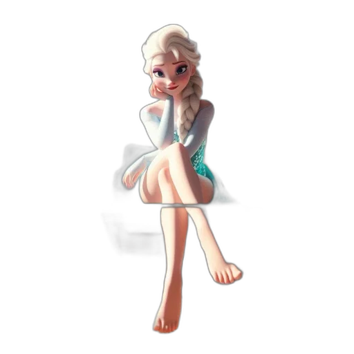 dress, staff, face, jewelry transparent PNG cut-out