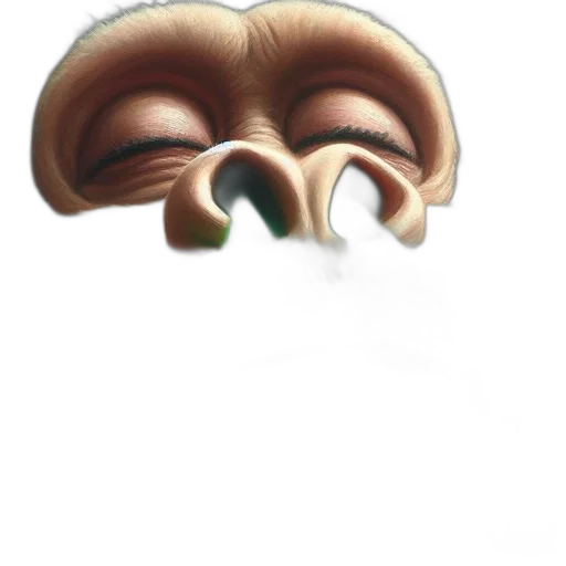 mask, face, hat, creature transparent PNG cut-out