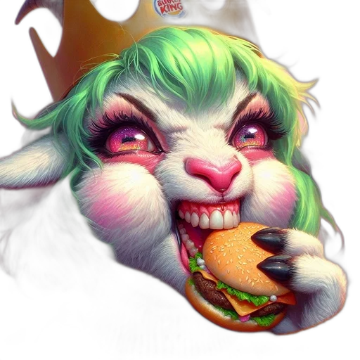 food, creature, face, concept art transparent PNG cut-out