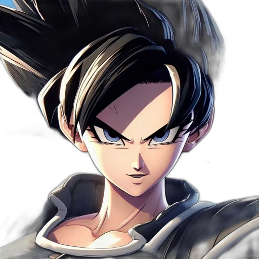 face, concept art, anime, comic book art transparent PNG cut-out