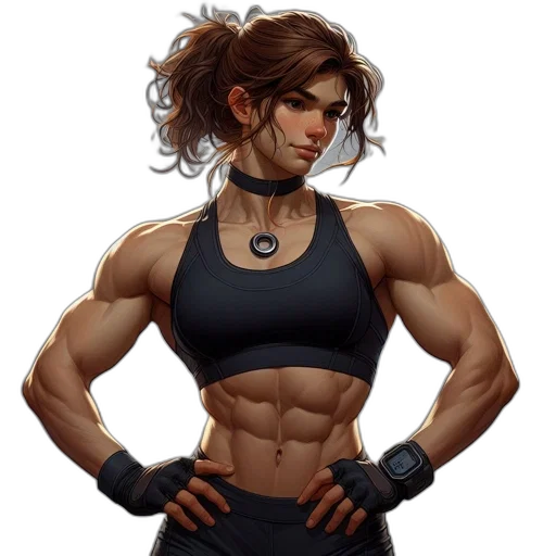 concept art, pixel art, fantasy art, cyberpunk transparent PNG cut-out
