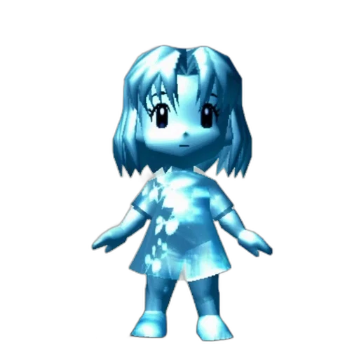 dress, creature, robot, staff transparent PNG cut-out