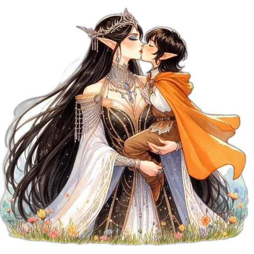 crown, fantasy art, concept art, pixel art transparent PNG cut-out
