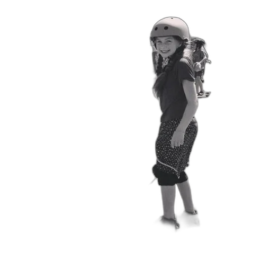 robot, dress, weapon, staff transparent PNG cut-out