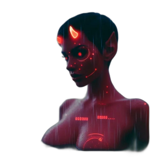 robot, mask, face, creature transparent PNG cut-out