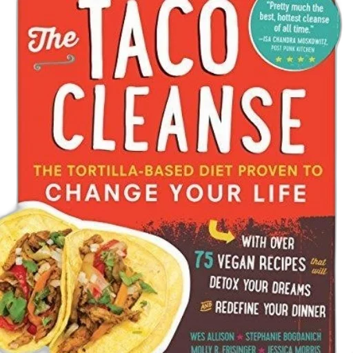 taco, cleanse, book, cover transparent PNG cut-out