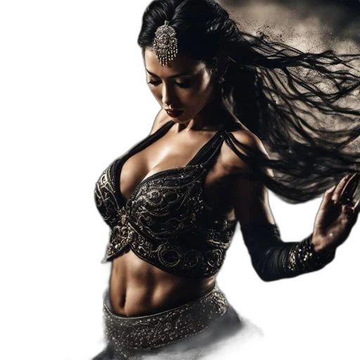 fantasy art, concept art, comic book art, photorealistic transparent PNG cut-out
