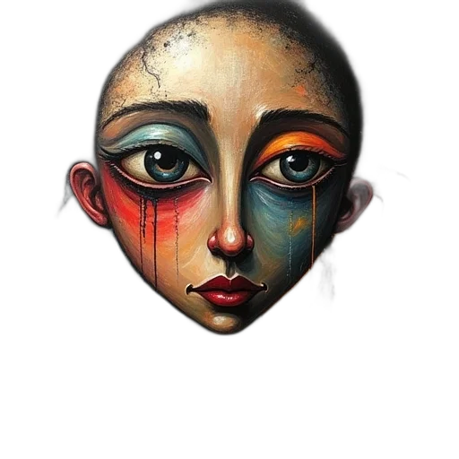 mask, face, jewelry, crown transparent PNG cut-out